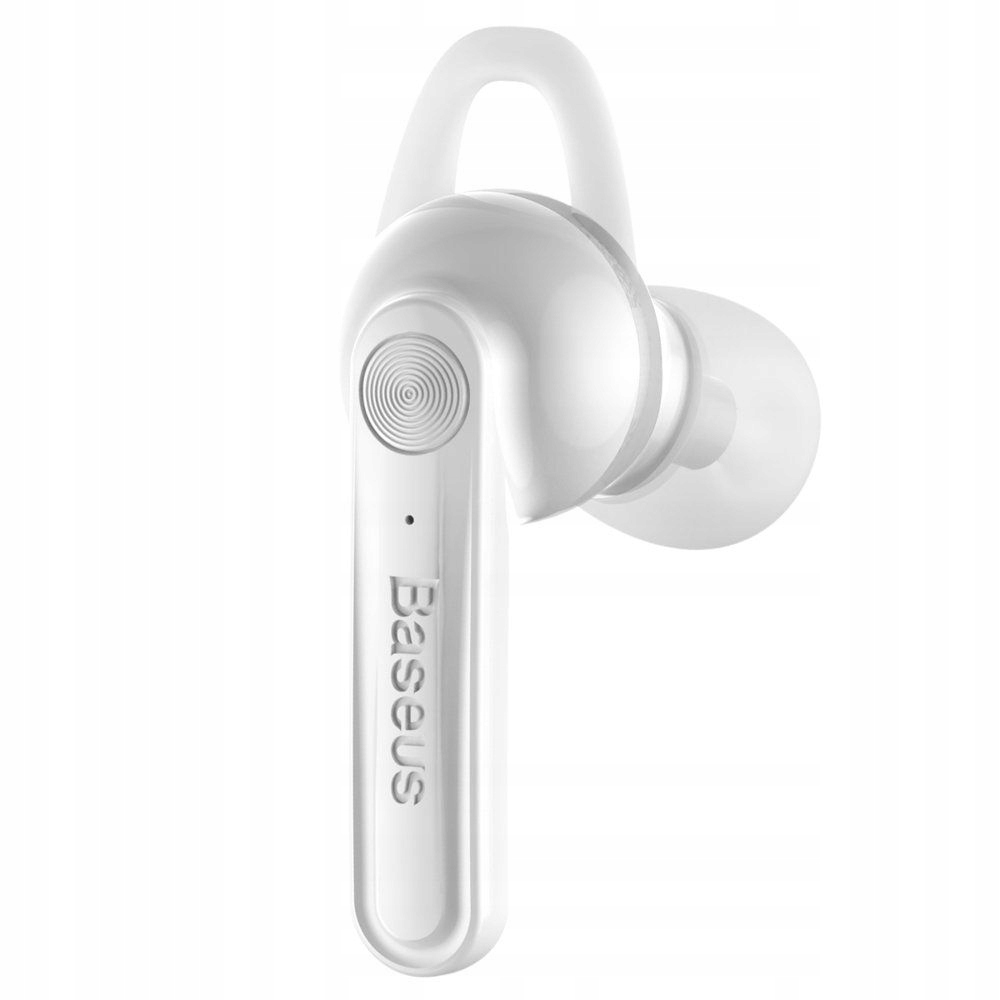 SŁUCHAWKA BLUETOOTH BASEUS MAGNETIC EARPHONE WHITE