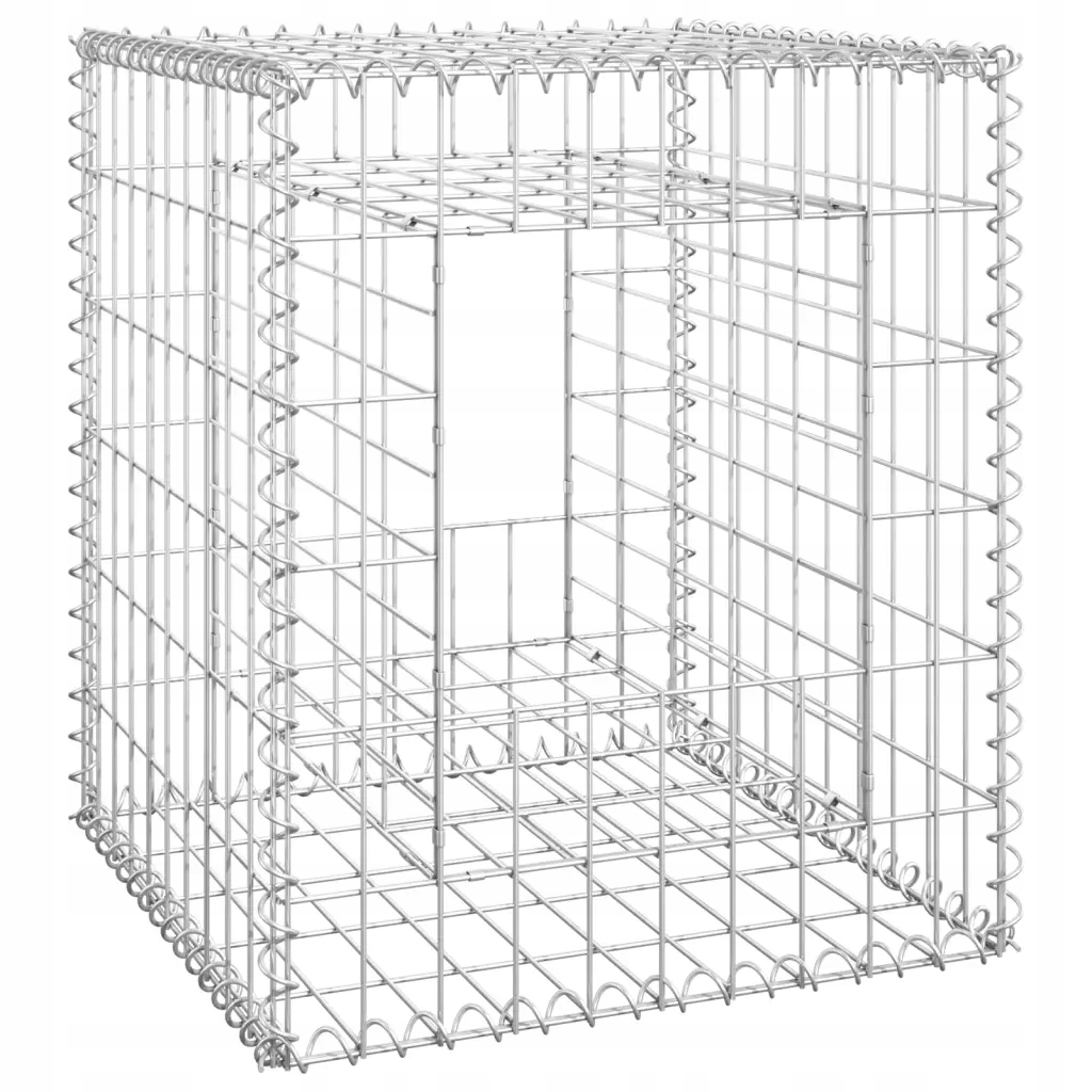 Kosz gabionowy ogrodzeniowe VidaXL 50 x 60 cm stal