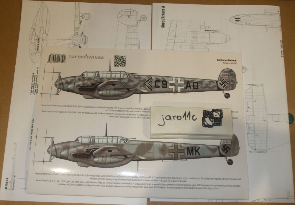 Купить Мессершмитт Bf 110 Vol II - Кагеро Чертежи.: отзывы, фото, характеристики в интерне-магазине Aredi.ru