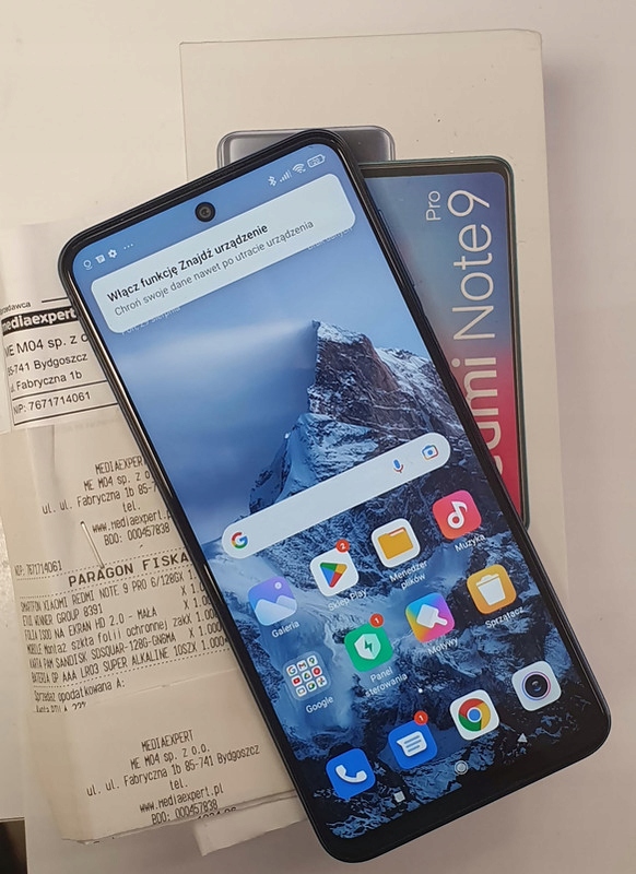 Smartfon Xiaomi Redmi Note 9 Pro 6/128GB Z MEDIA - 12564713969 ...