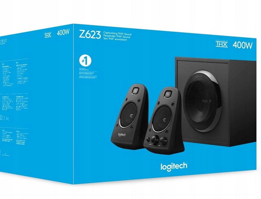 Купить Колонки Logitech Z623 2.1 THX 200RMS, 400 Вт!: отзывы, фото, характеристики в интерне-магазине Aredi.ru