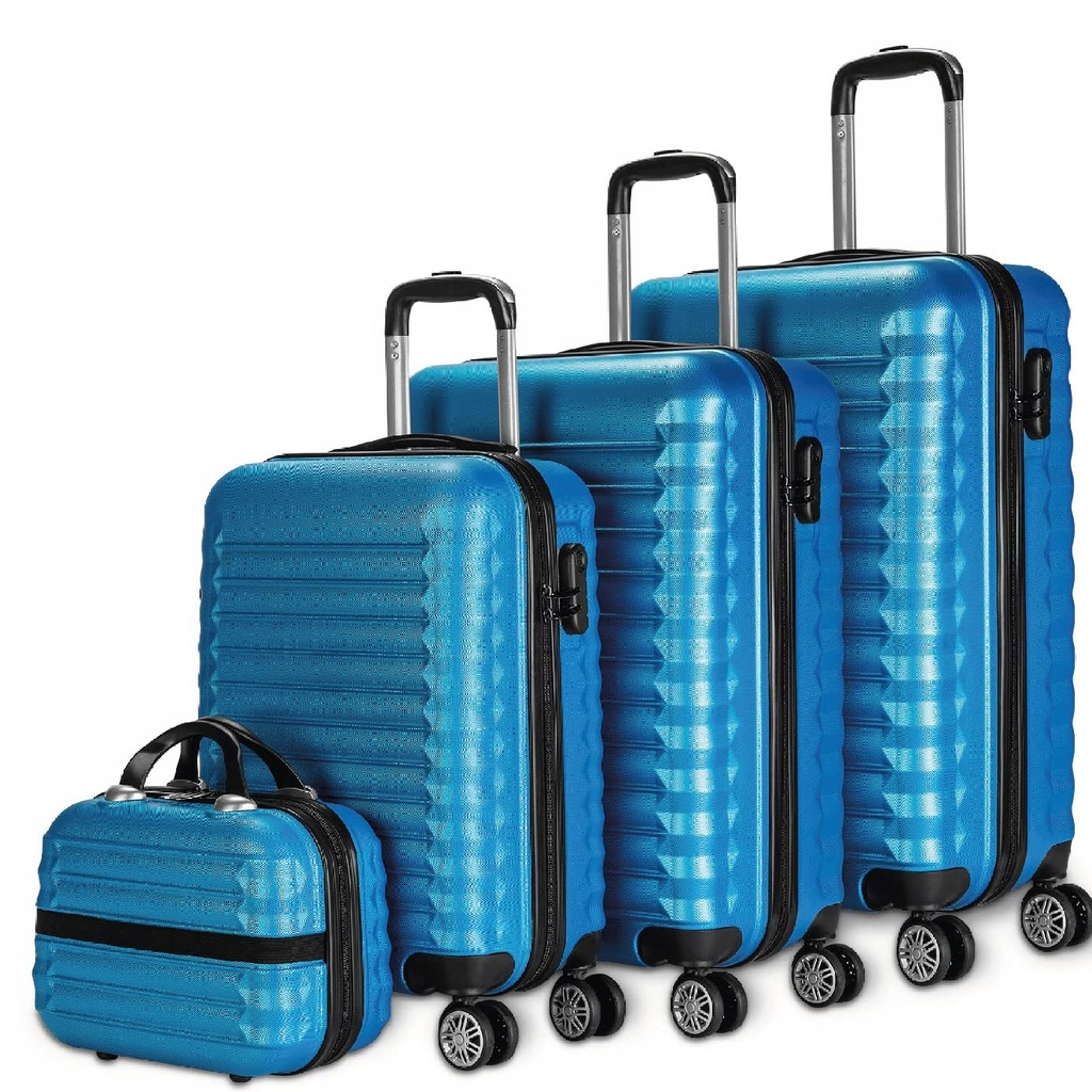 NUMADA ZESTAW WALIZEK ABS NIEBIESKI