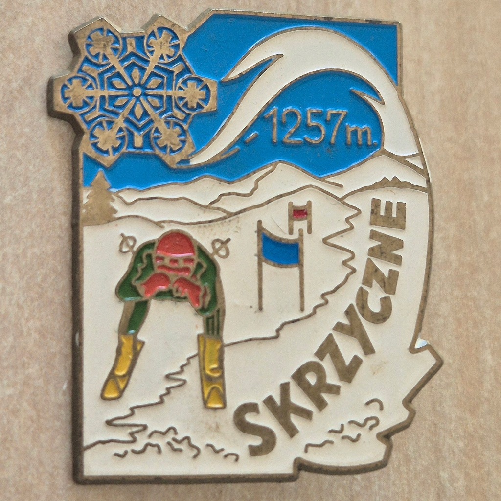 Odznaka PTTK - Skrzyczne 1257m n.p.m
