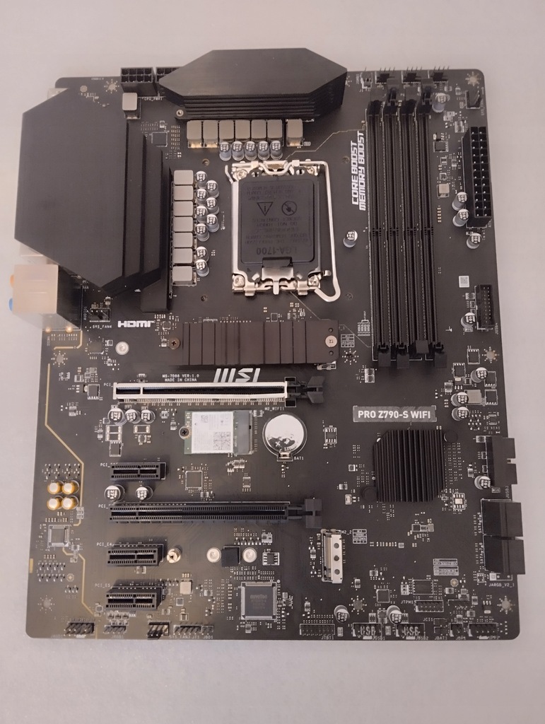 płyta główna MSI PRO Z790 - S WIFI DDR5 PCIe 5 gwarancja