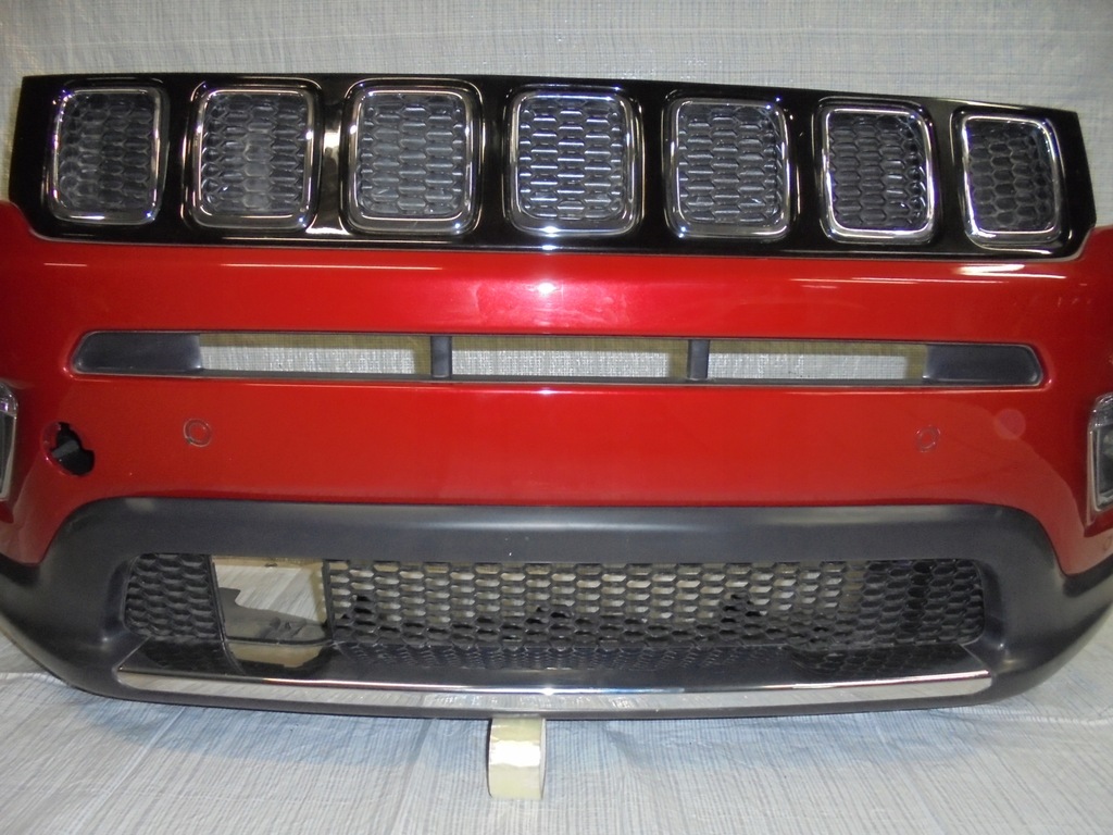 JEEP COMPASS 2018 ZDERZAK PRZOD PRZEDNI 6xPDC KPL 7618923411