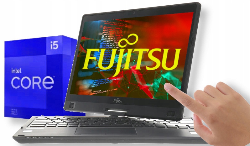 Laptop Tablet 13,3'' FUJITSU LifeBook T937 i5-7Gen 16/256GB SSD W10+OFFICE