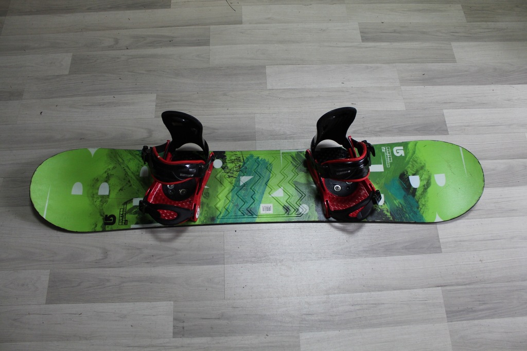 Deska Snowboard BURTON PROGRESSI 137 cm + Wiązania