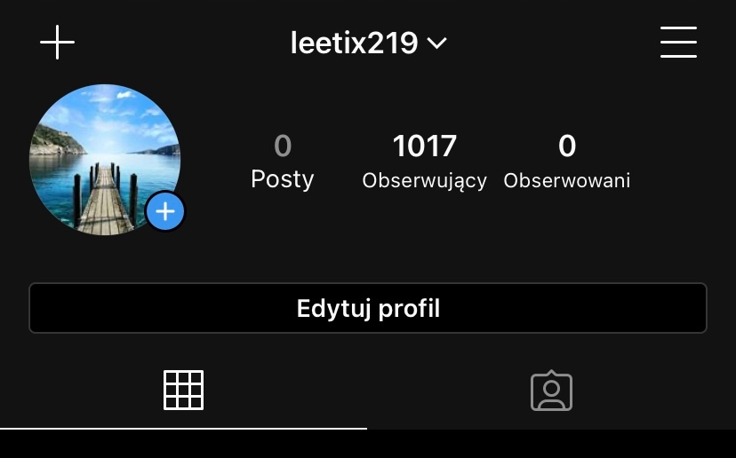 Konto Instagram 1000+ obserwujących