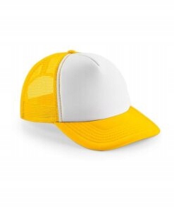 Czapka z Daszkiem Vintage Trucker yellow/white OneSize