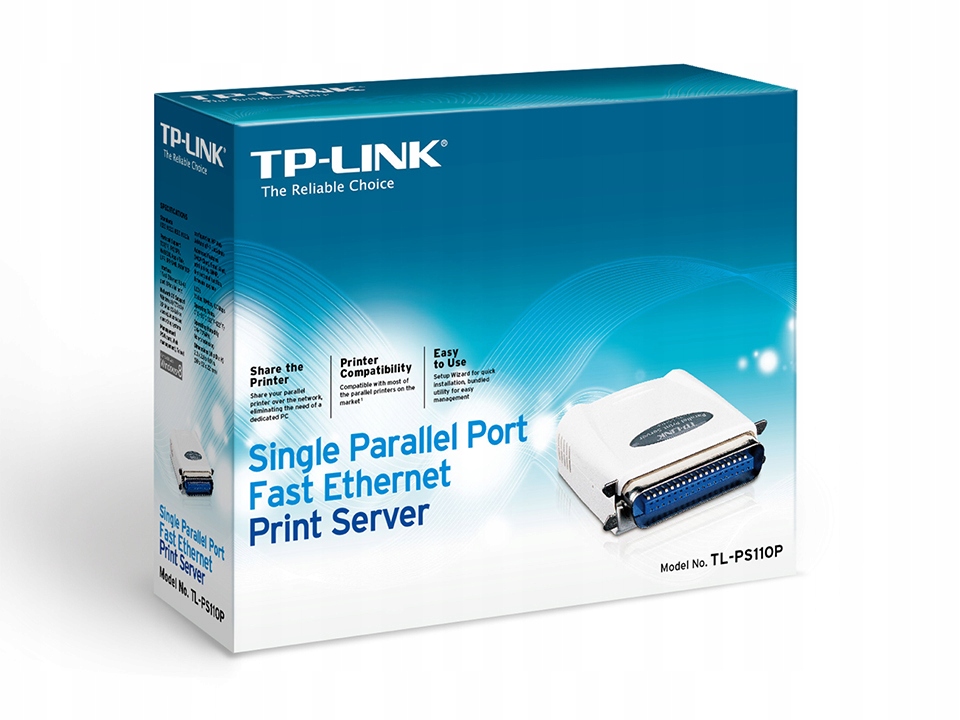Serwer druku ze złączem równoległym FAST TL-PS110P