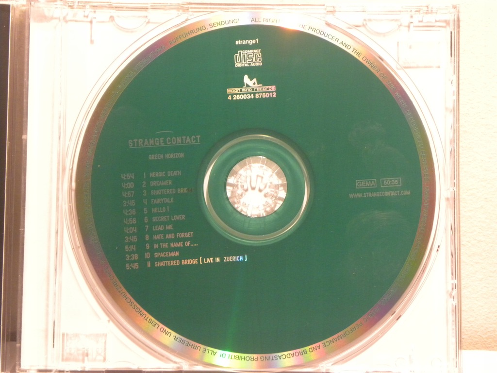 Купить CD STRANGE CONTACT GREEN HORIZON NM – УНИКАЛЬНЫЙ: отзывы, фото, характеристики в интерне-магазине Aredi.ru