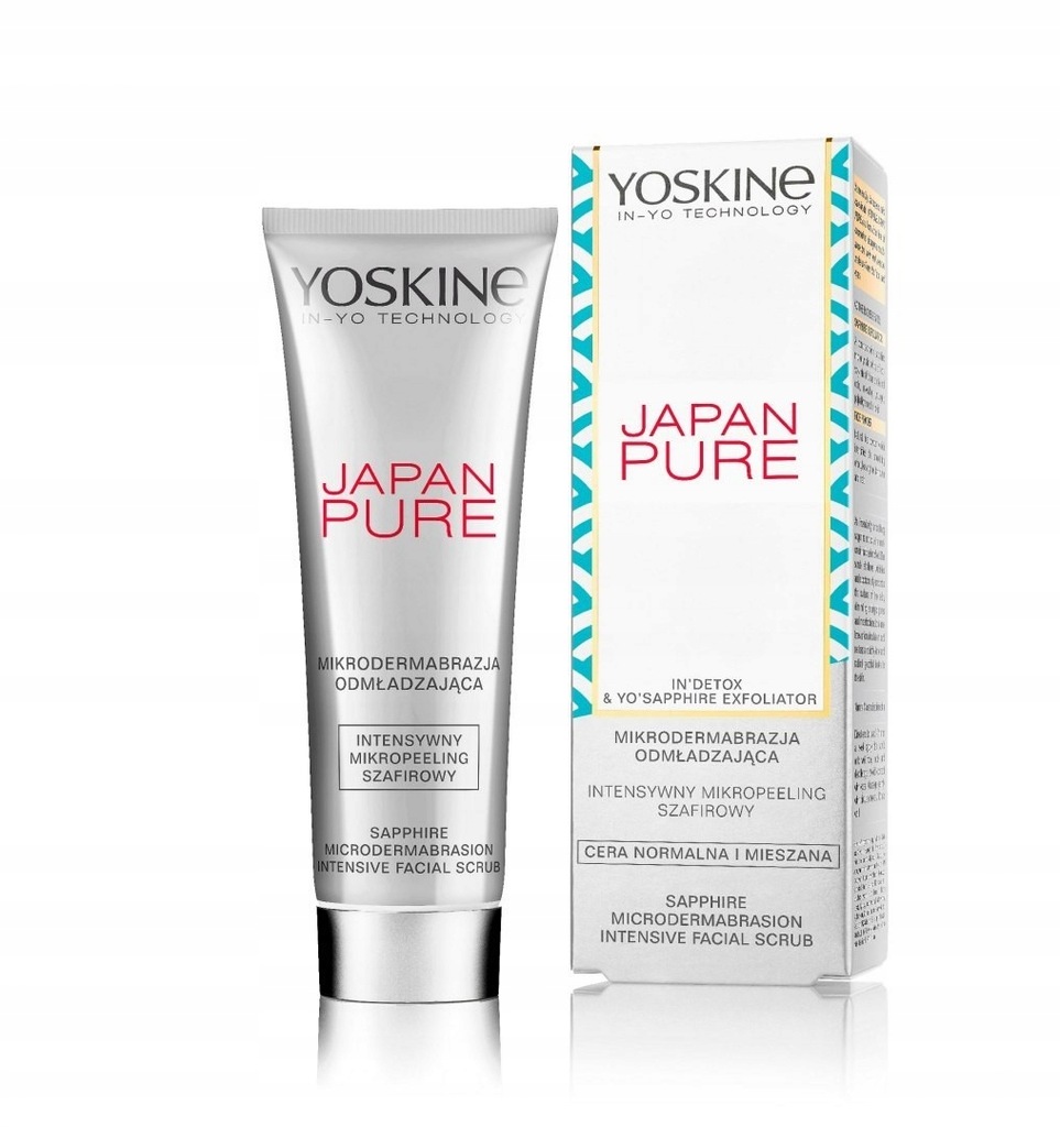 Yoskine Japan Pure Mikrodermabrazja odmładzająca -