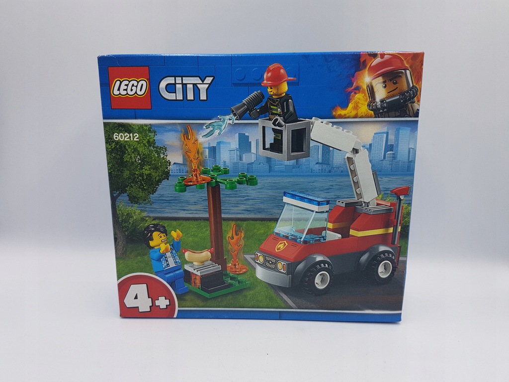 Klocki LEGO City Płonący grill 60212