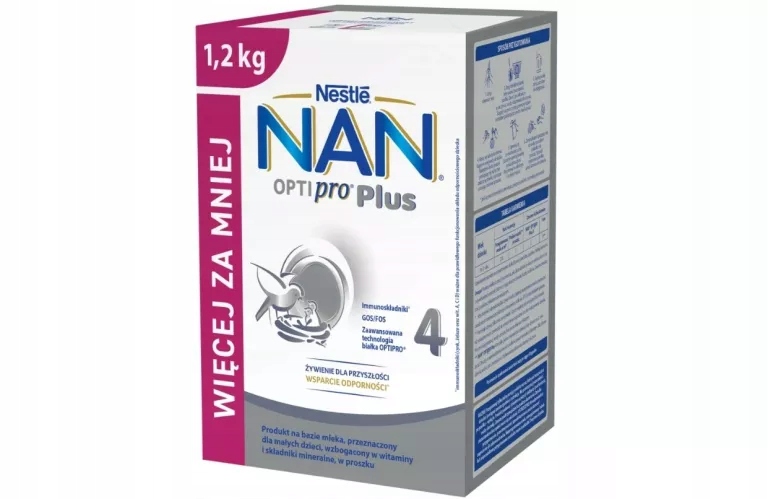 MLEKO MODYFIKOWANE NAN OPTI PRO PLUS 4 1,2KG