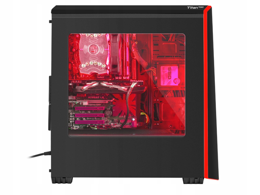 Купить КОРПУС ДЛЯ ИГРОВОГО ПК GENESIS TITAN 700 ATX LED: отзывы, фото, характеристики в интерне-магазине Aredi.ru