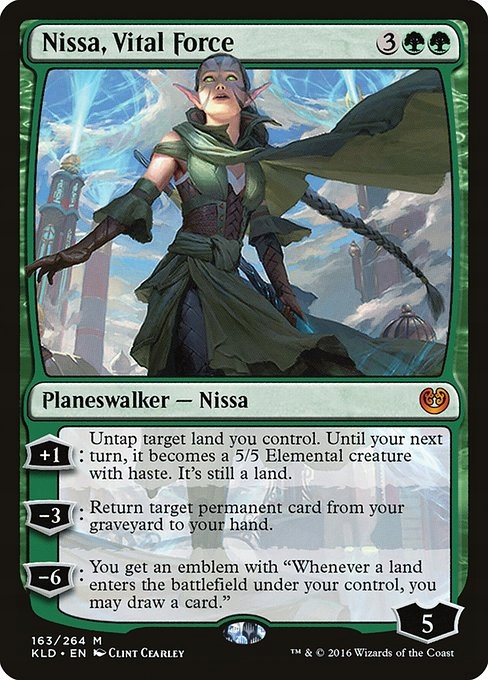 MtG: Nissa, Vital Force (KLD)