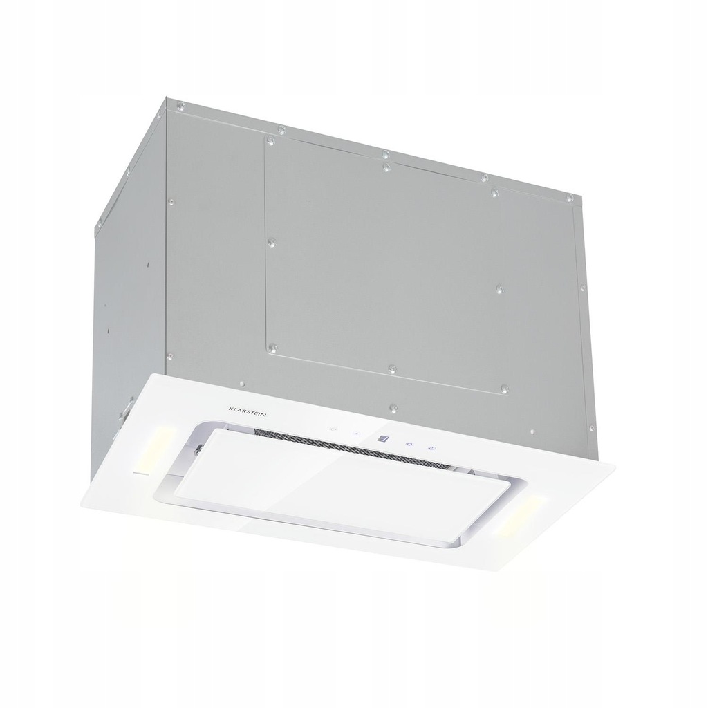 Okap kuchenny podszafkowy 52 cm 530 m³/h LED biały