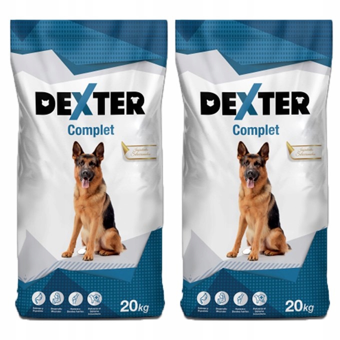 [Zestaw x2] Dexter Complete dla psów ras dużych 20