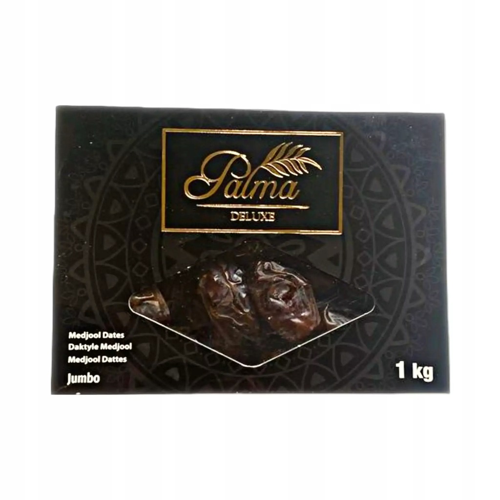 Daktyle Medjool Palma Deluxe - 1 kg * 8 SZTUK - PEŁEN KARTON