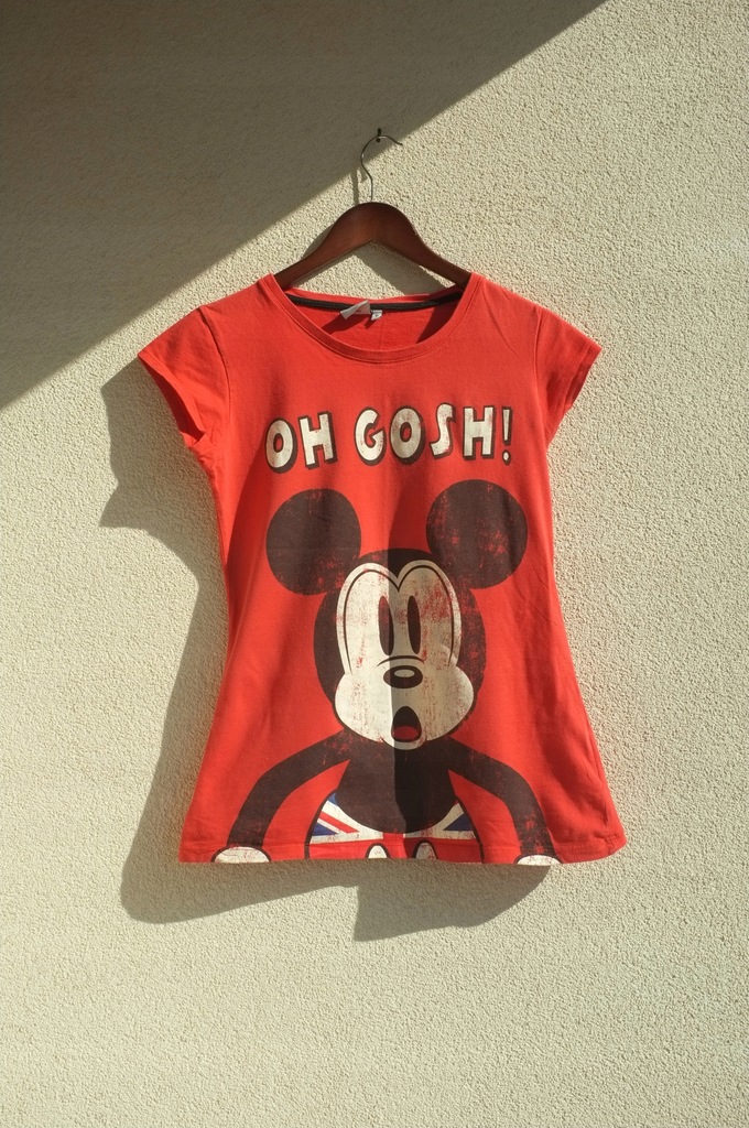 t-shirt koszulka czermona Mickey Mouse Disney M L