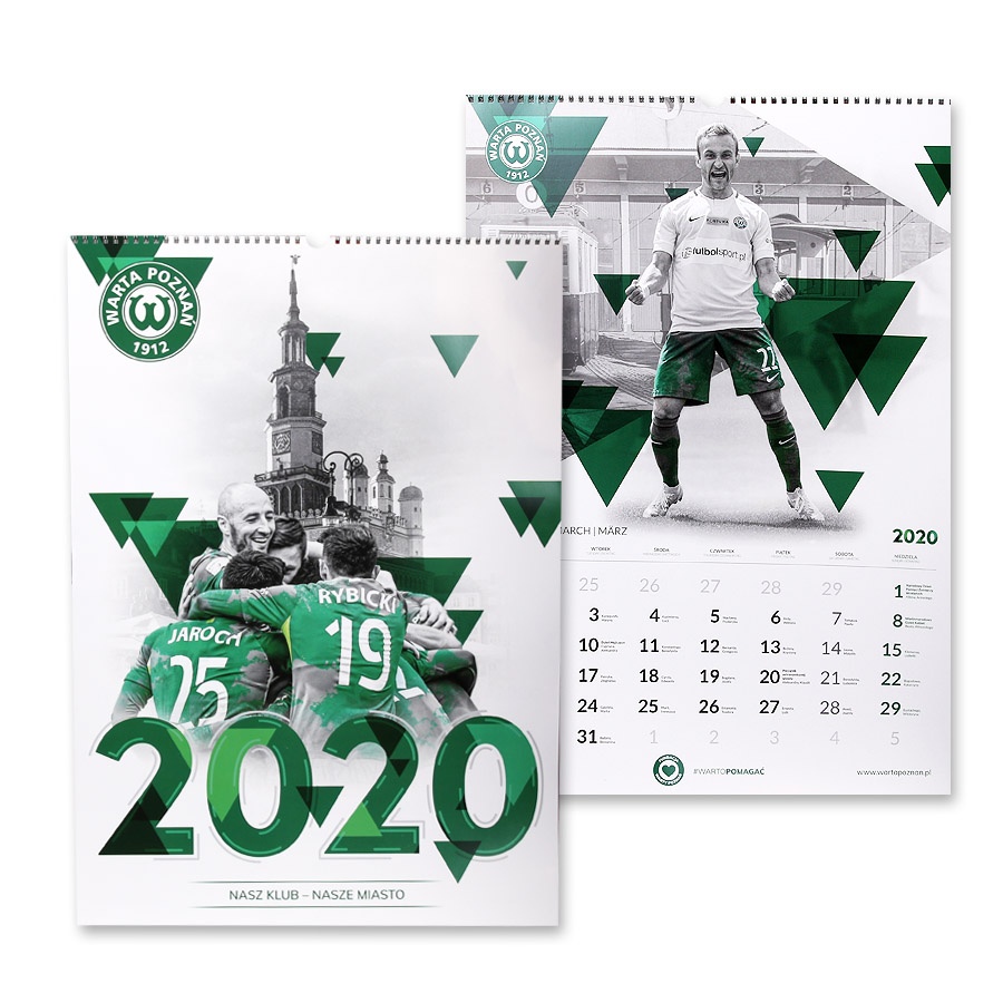 Kalendarz WARTA POZNAŃ 2020