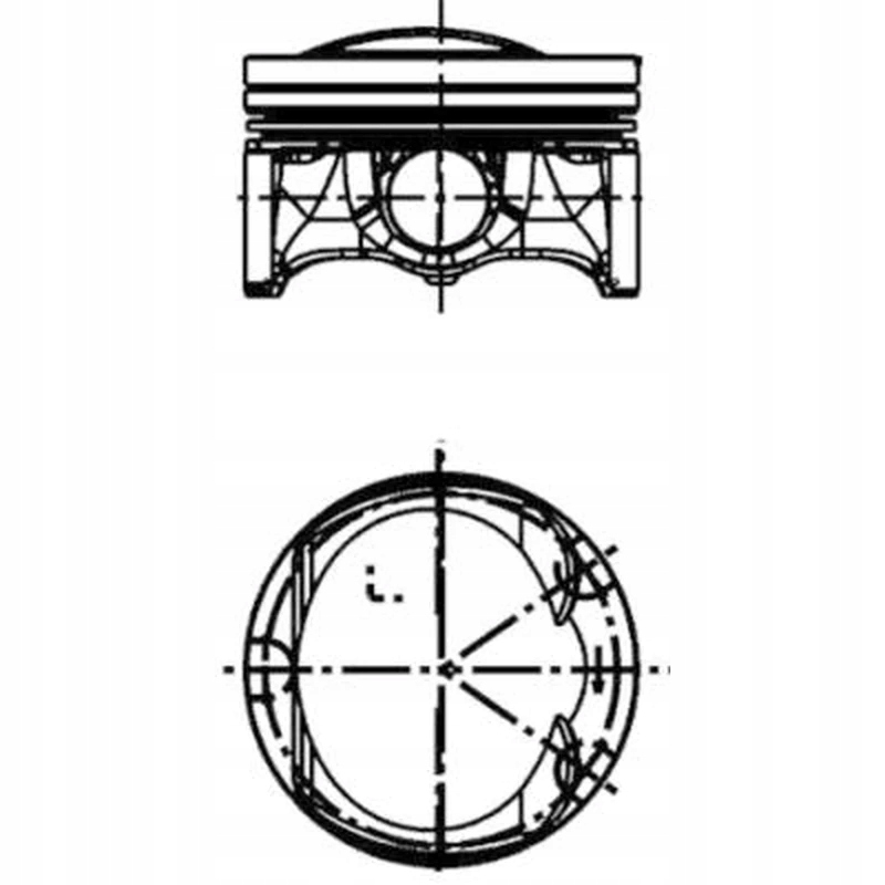 Tłok KOLBENSCHMIDT 40251600