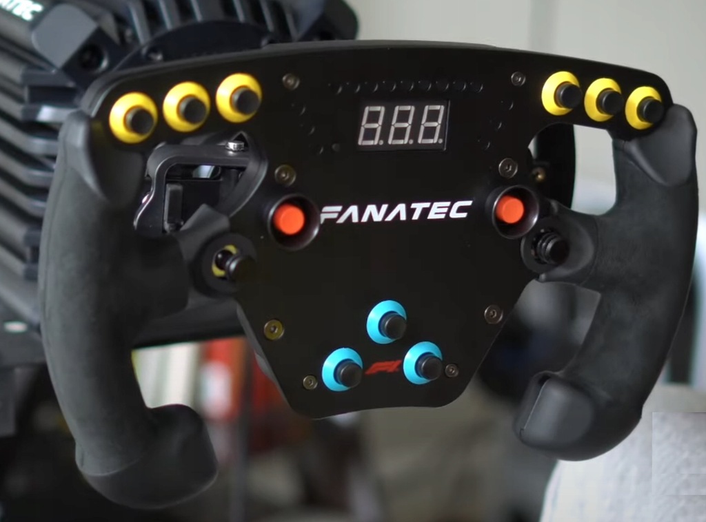 ai25368 Fanatec Formula 1 Esports ClubSport Steering Wheel F1® Esports V2 + QR2 Wheel-side