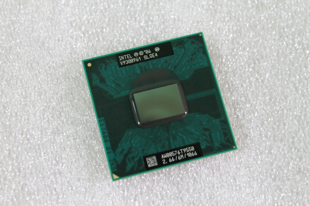 Procesor Intel Core 2 Duo T9550 2,66GHz 6MB +pasta