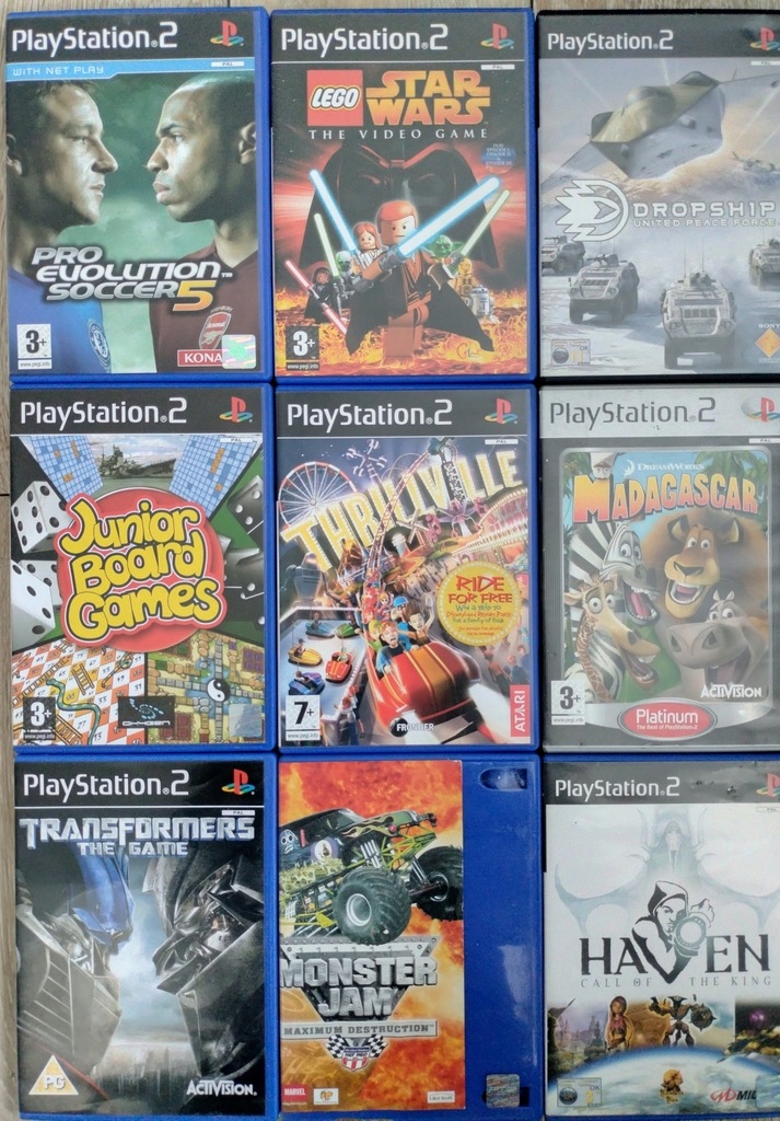 Купить НАБОР ИЗ 9 ИГР ДЛЯ PS2 * КОЛЛЕКЦИЯ СУПЕРМИКС ИГР ДЛЯ PS2: отзывы ...