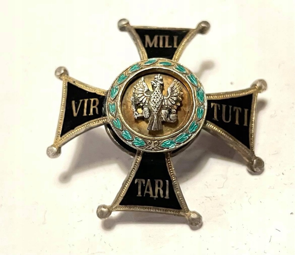 Odznaka 1. pułk. grenadierów Virtuti Militari