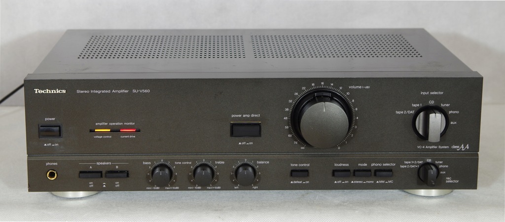 Technics SU-V560, dobry wzmacniacz stereo. Sprawny