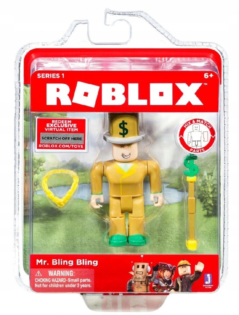 mr bling bling roblox toy