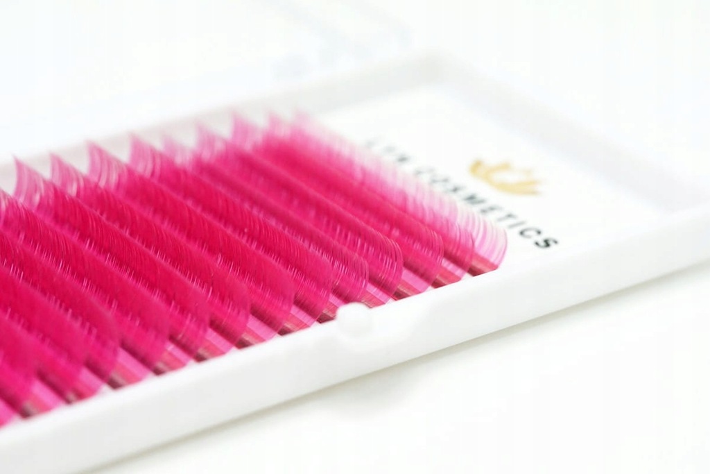 KOLOROWE RZĘSY DO PRZEDŁUŻANIA C-0,07 MIX #1719-01