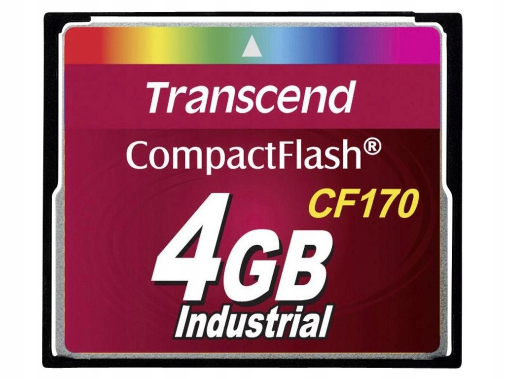 Karta pamięci Transcend CF170 Industrial 4GB UDMA