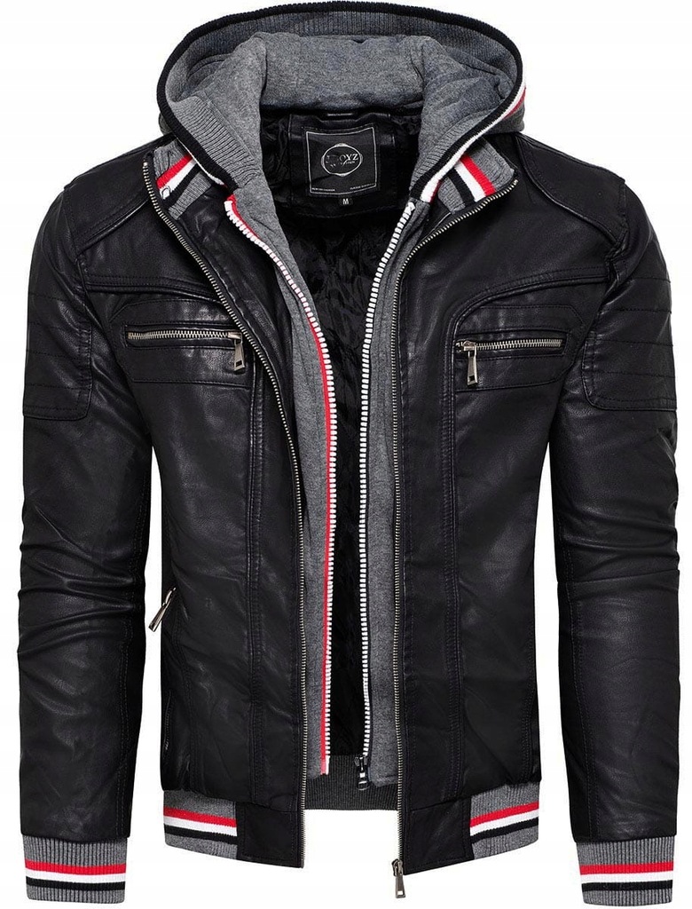 Купить Мужская кожаная куртка 2в1 М: отзывы, фото, характеристики в интерне-магазине Aredi.ru