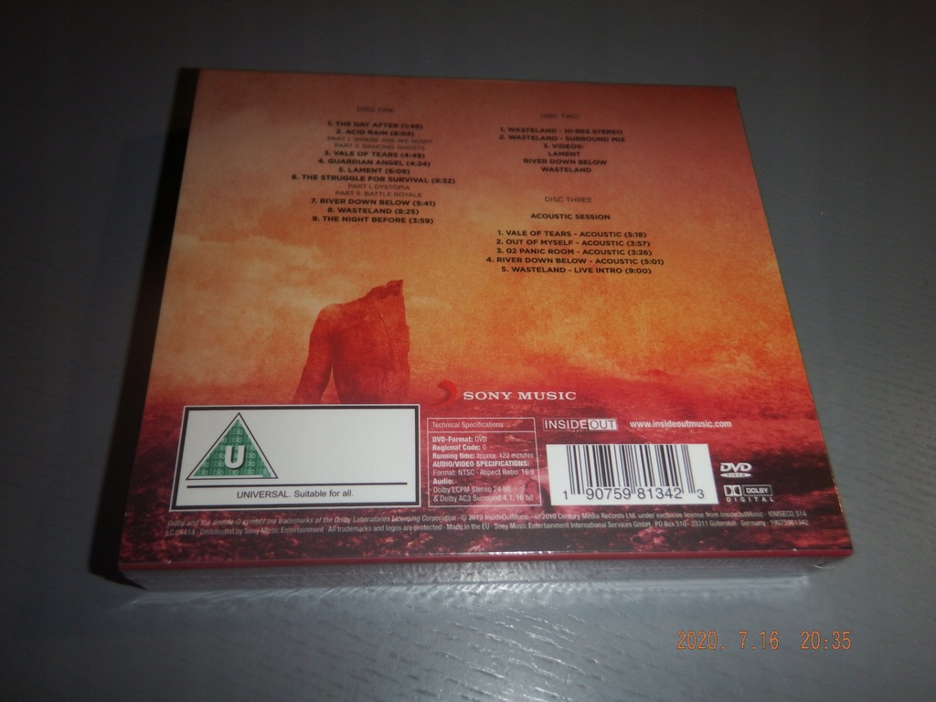 RIVERSIDE WASTELAND 3 CD BOX 9508970834 oficjalne archiwum Allegro