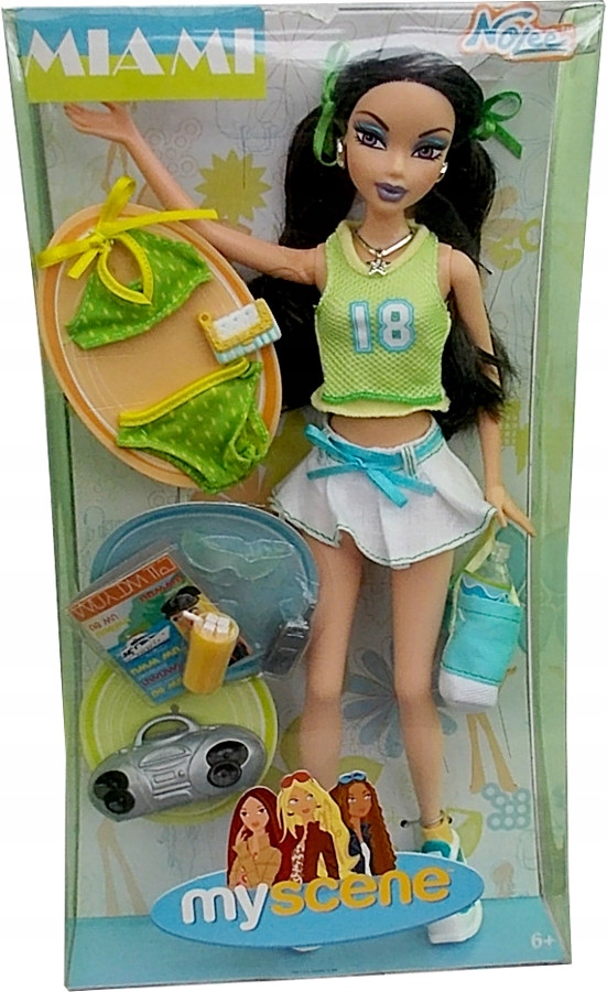 MY SCENE NOLEE MIAMI UNIKAT MATTEL 2004r