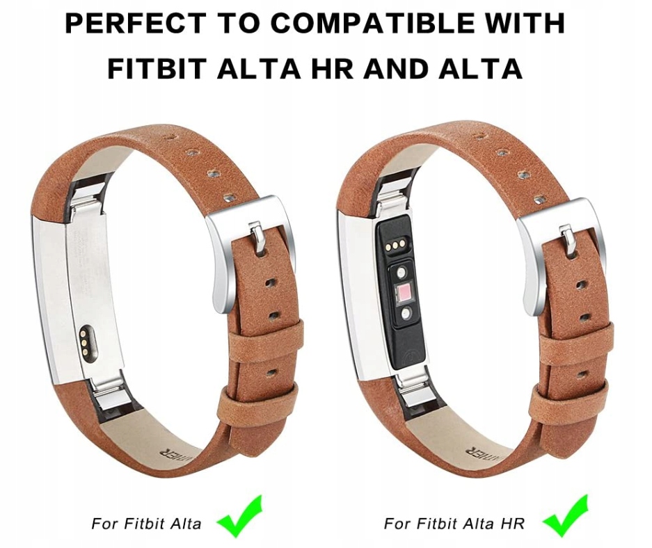 Fitbit Alta Camel Pasek Akcesoria Skóra