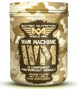 SCITEC WAR MACHINE 350G MUSCLE ARMY