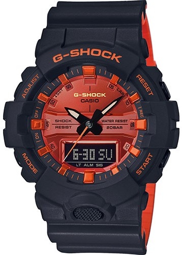 Zegarek Casio G-Shock Bright Orange GA-800BR-1AER