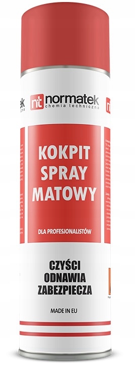 Kokpit Spray Matowy 600ml Normatek