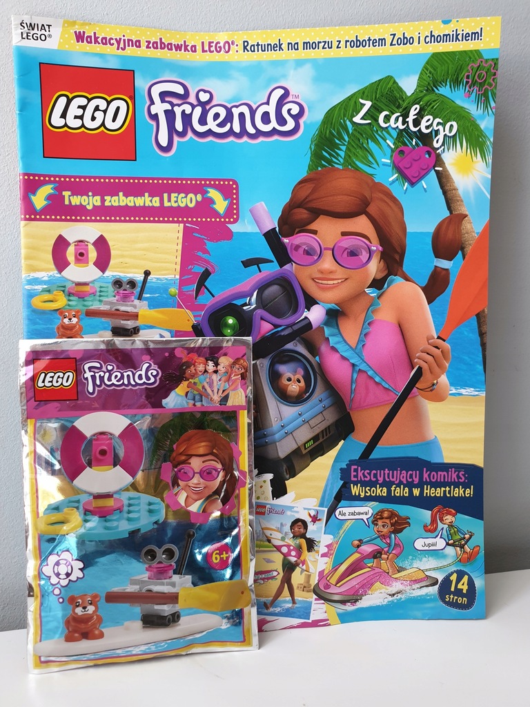 MAGAZYN LEGO FRIENDS 6 2019 ROBOT ZOBO CHOMIK 11838446566