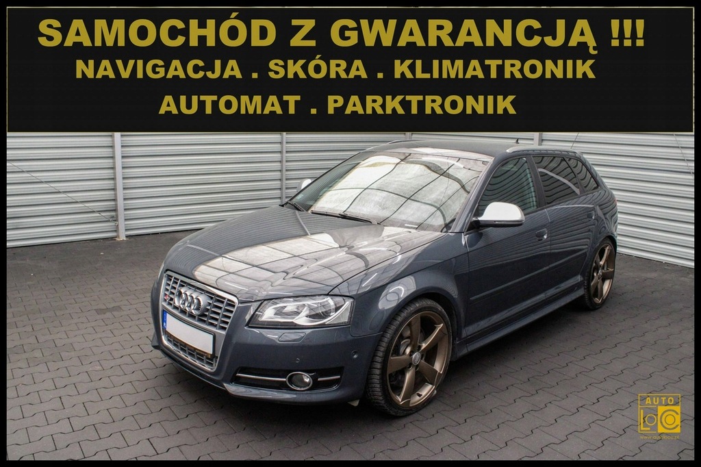 Audi S3 + AUTOMAT + 4x4 QUATTRO + Navigacja +