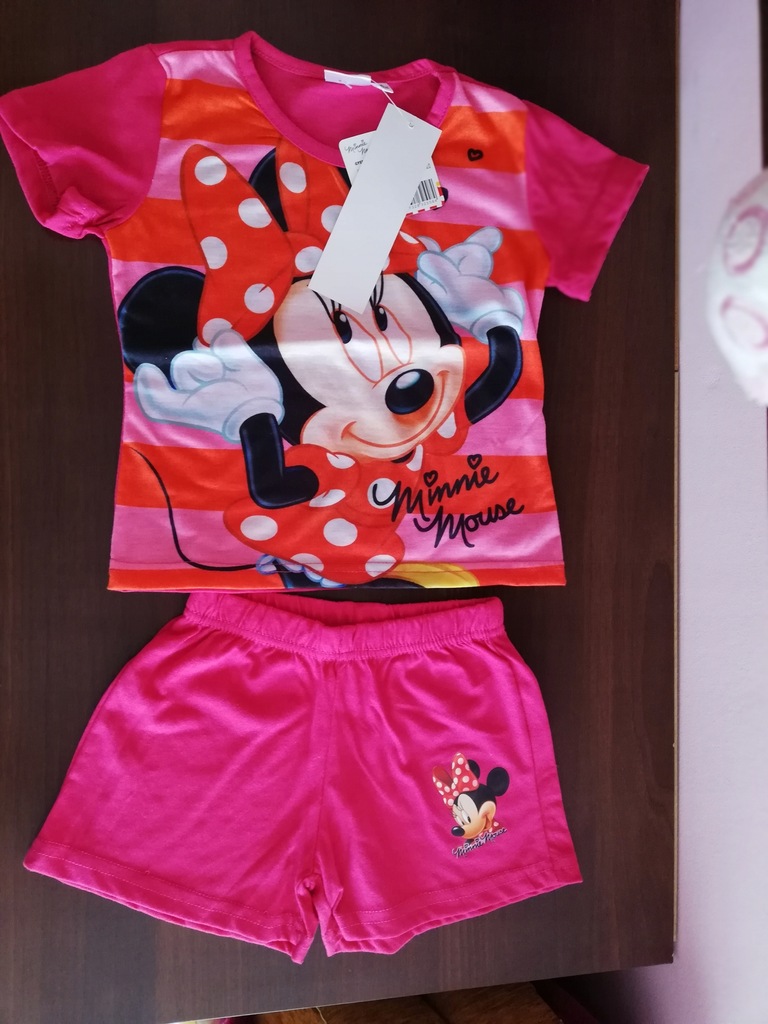 komplet Minnie spodenki + bluzka 98 Disney