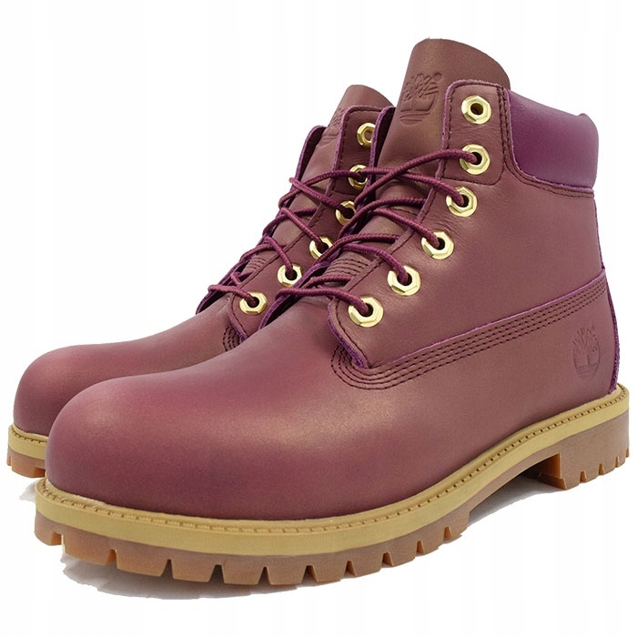 TIMBERLAND 6 PREMIUM JUNIOR DAMSKIE BORDO 40 ZAA