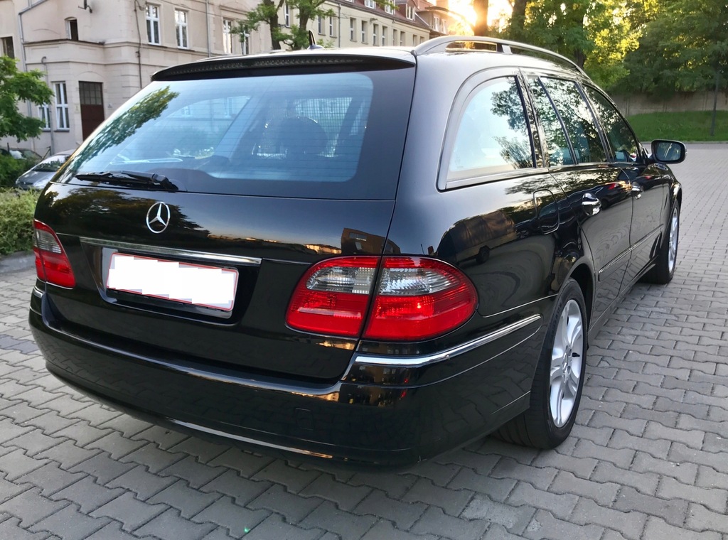 MERCEDES W211 KOMBI ROK 2007 3,0 V6 DIESEL DVD