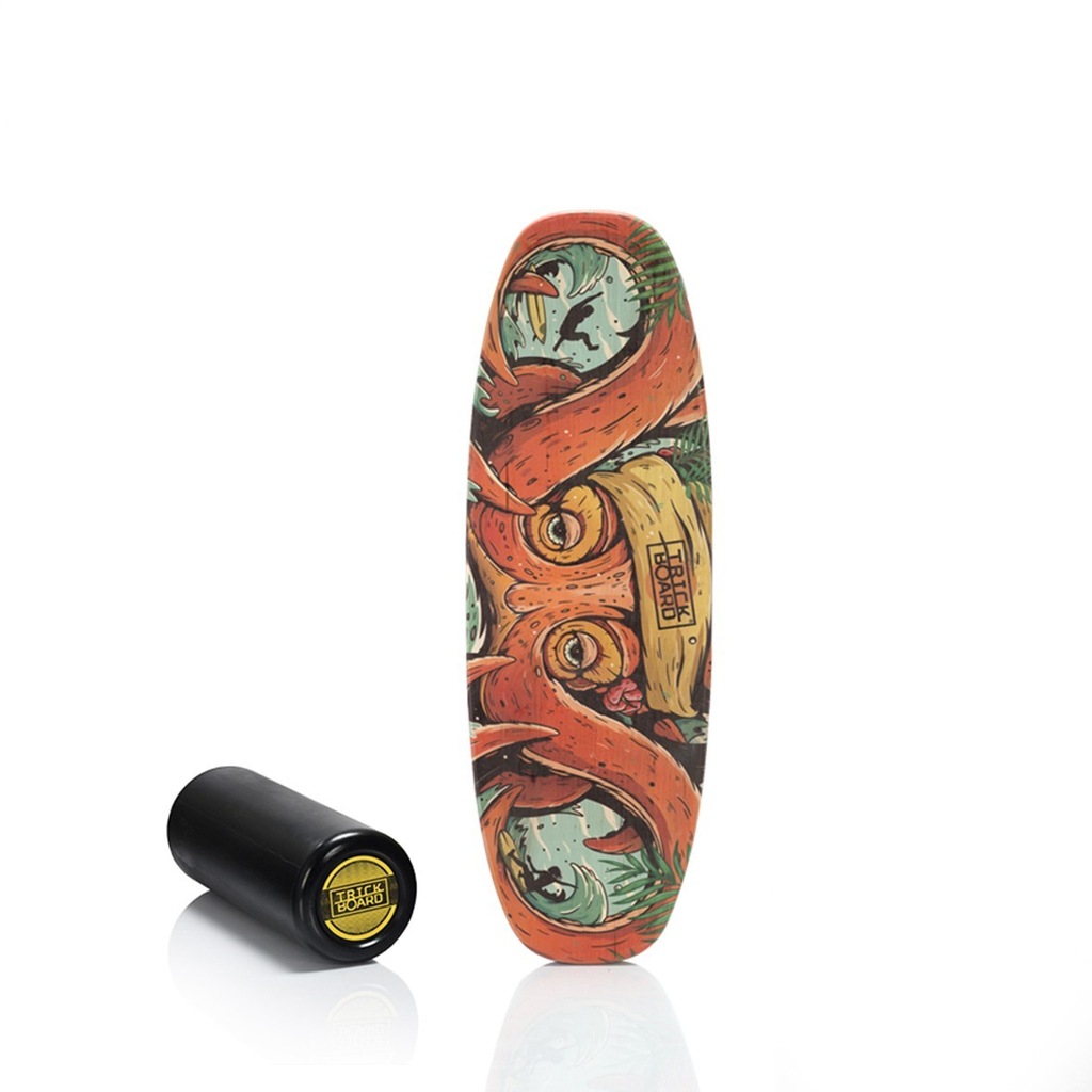 Trickboard OPTIMAL OCTOPUS ORANGE S/M dywan III