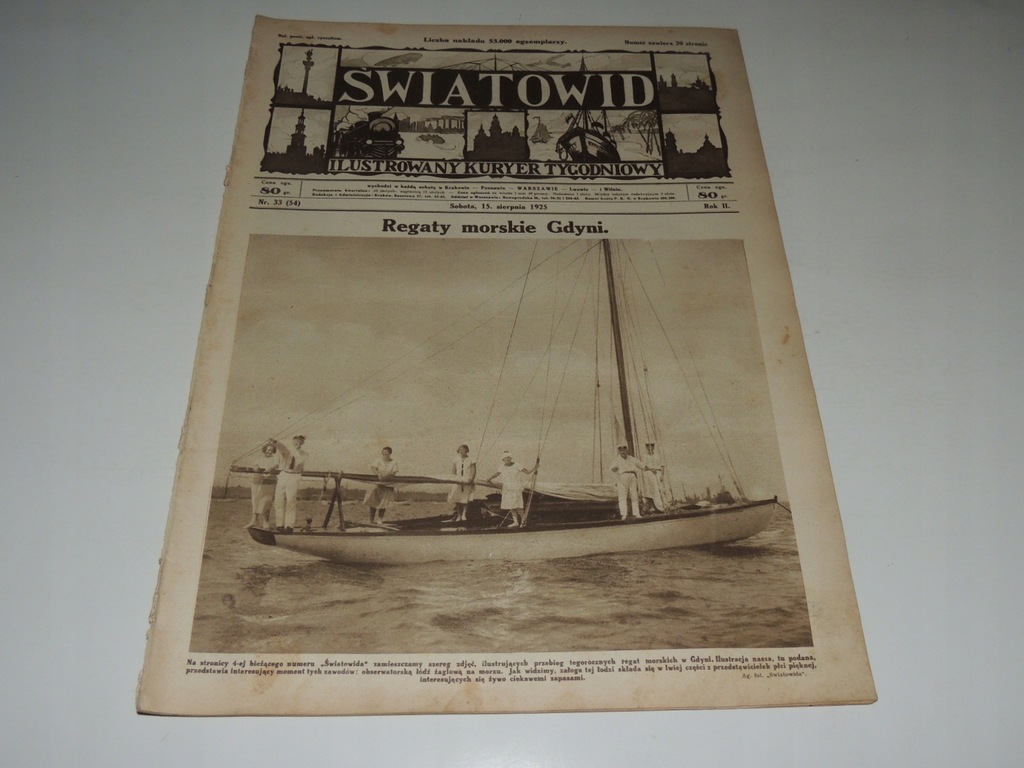 ŚWIATOWID 33/1925 Konstancin, Milanówek, Krotoszyn