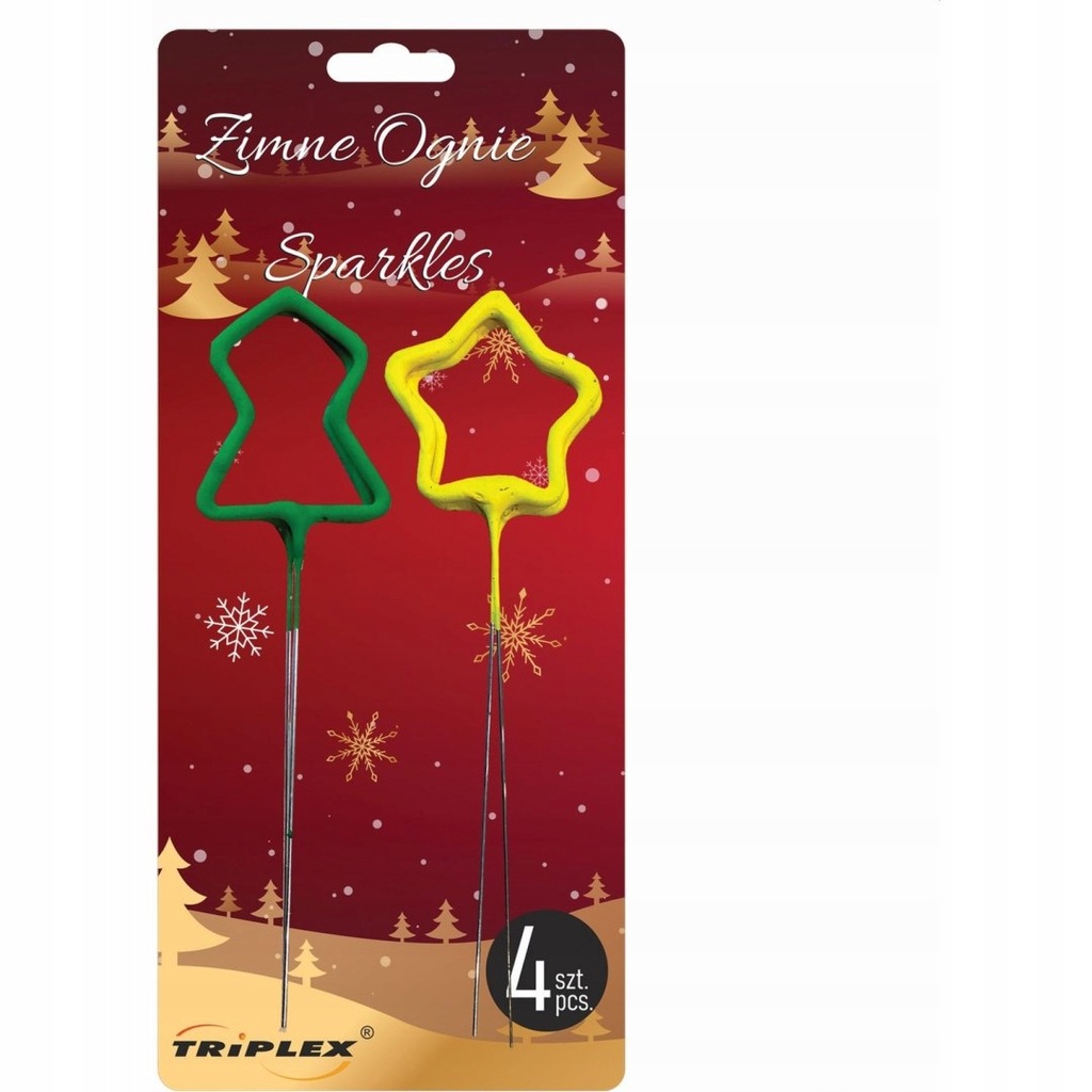 Zimne ognie gwiazdy i choinki 17,5cm (4) TXF-443 ALIGA