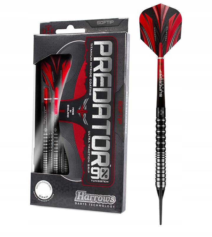 Lotki Harrows softip - PREDATOR 90% - 18g